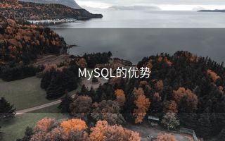 MySQL的优势